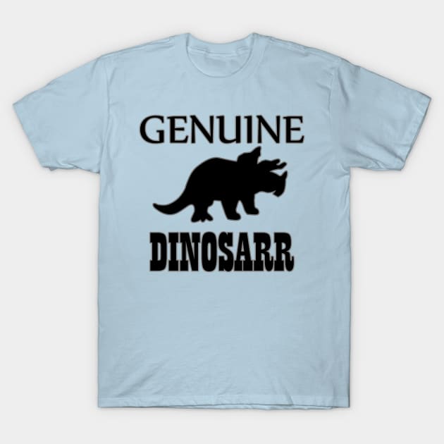 Genuine Dinosarrrr T-Shirt by nlvken